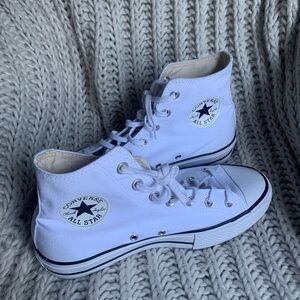 White high top converse